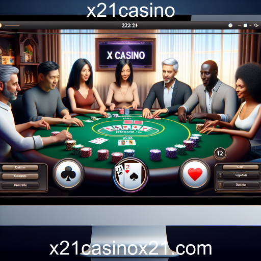 Poker Online: A Ascensão das Mesas Virtuais no x21casino